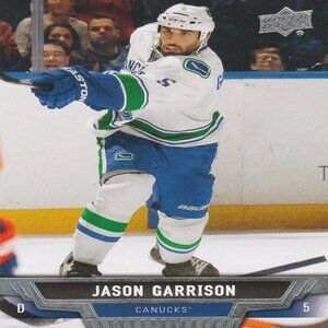 Jason Garrison - 2013/2014 Upper Deck Series 2 Hockey Card